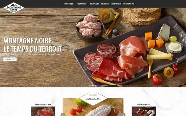 Site Montagne Noire réalisé par Kaiman