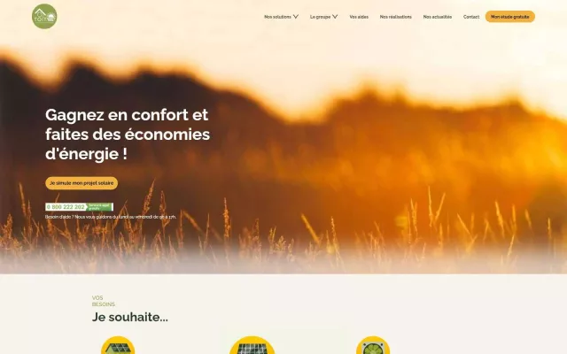 Site O2 TOIT réalisé par Kaiman