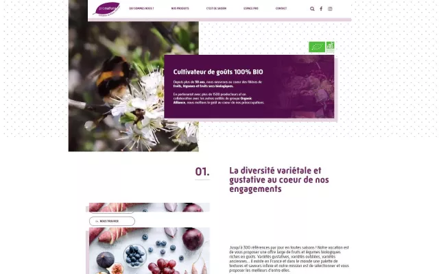 Site Pronatura réalisé par Kaiman